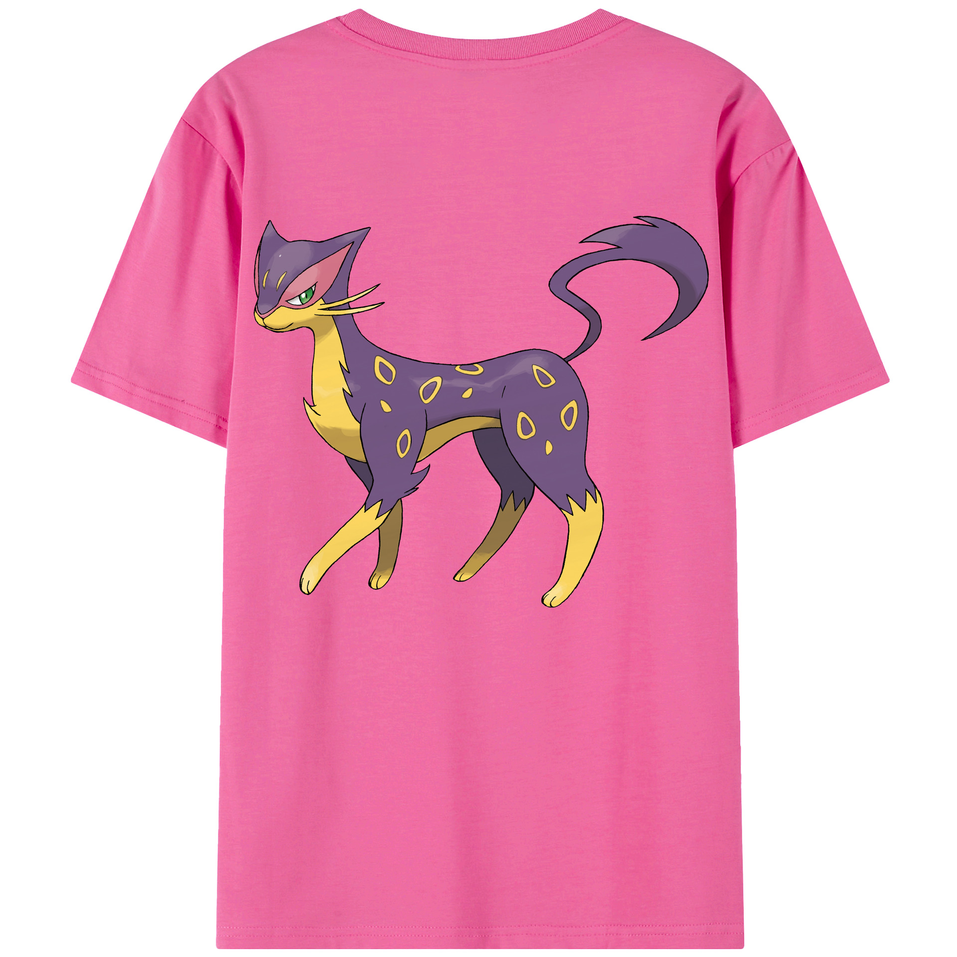 （画像用） ポケットモンスター Pokémon レディース半袖Tシャツ(バックプリント)